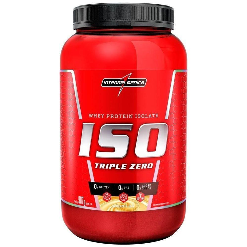 Iso Triple Zero 900g Integralmedica Baunilha 907G - Drogaria Poupa Centro