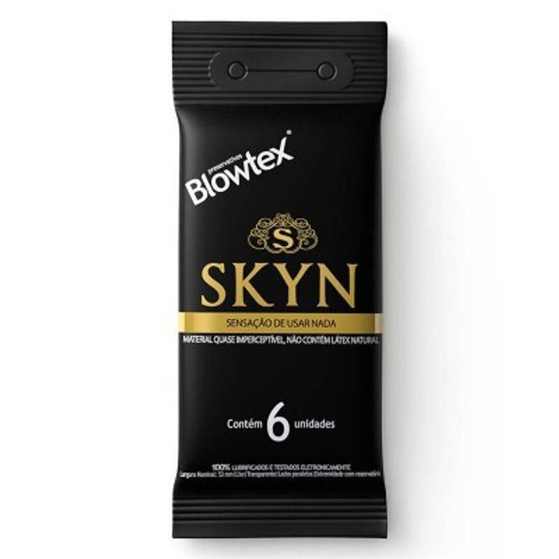 Preservativo Skyn Blowtex Original Sensação Natural Com 6 Unidades - Drogaria Poupa Centro