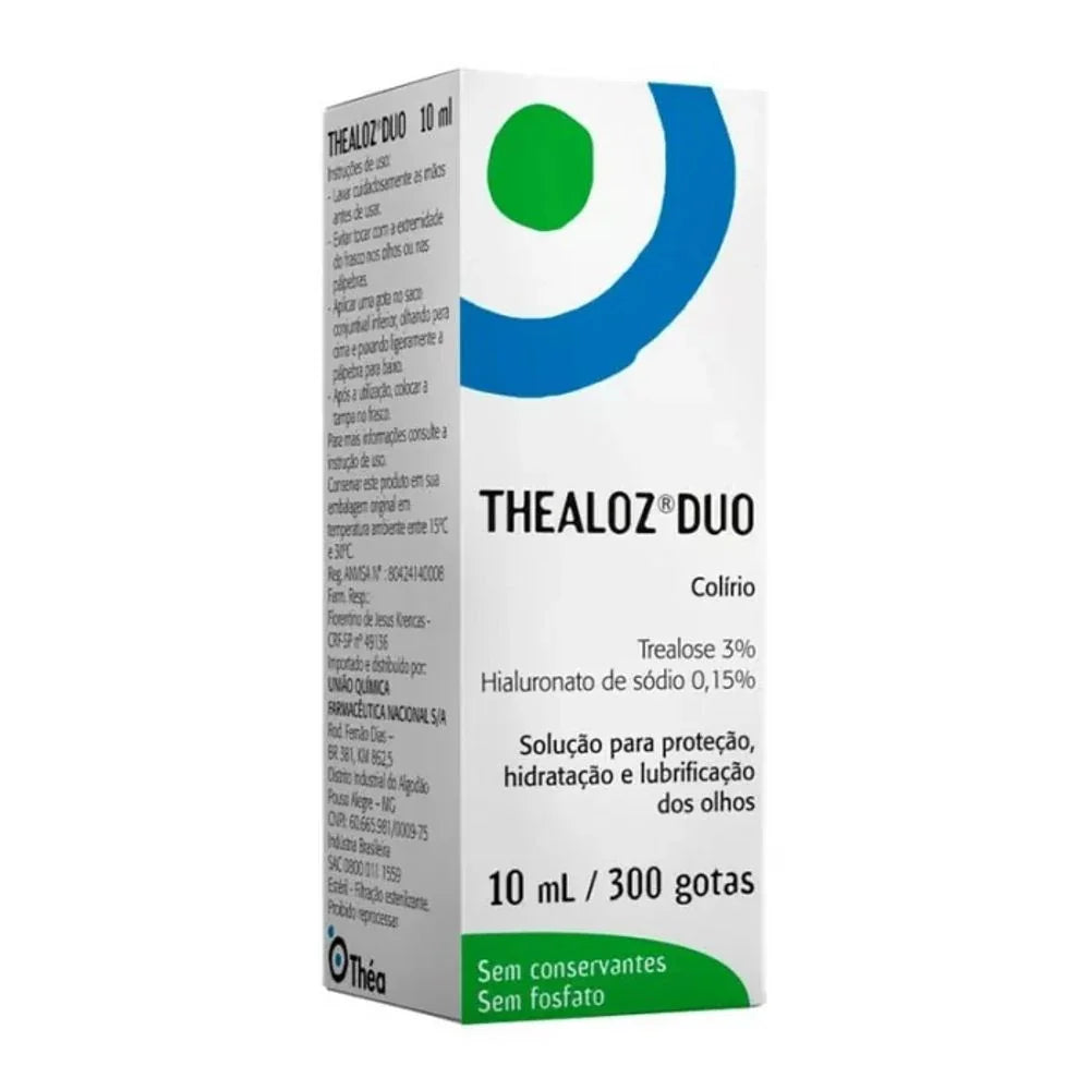 Thealoz Duo Solução Oftalmológica - 10Ml