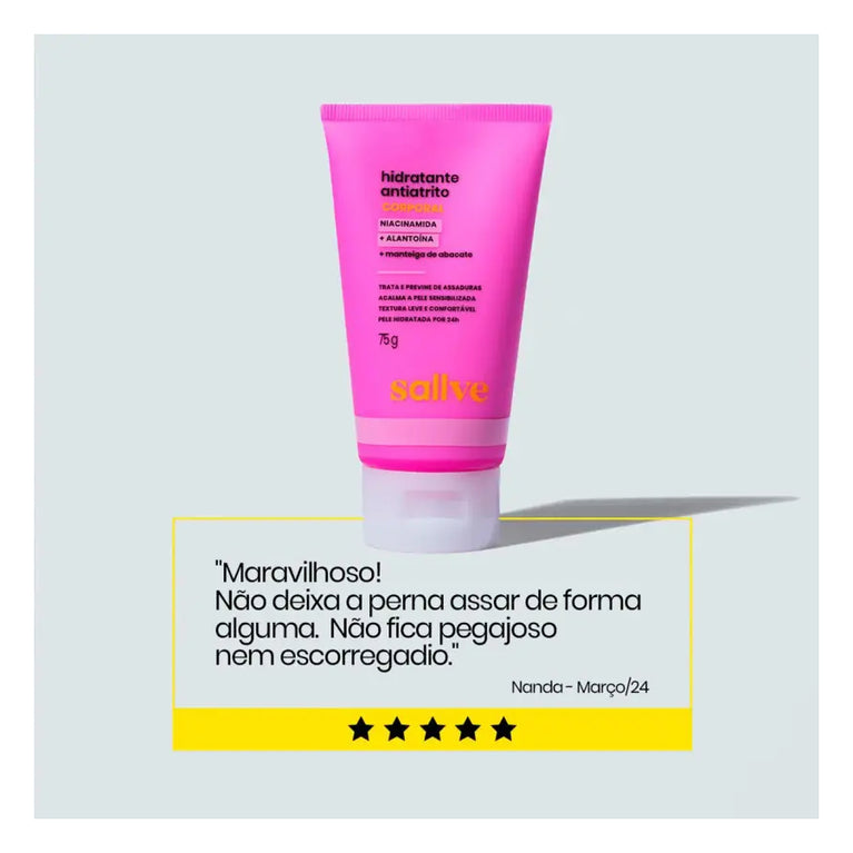 Hidratante Antiatrito Sallve 75g