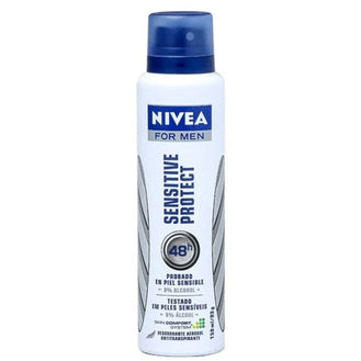 Desodorante Masculino Nivea Men Protect sensitive 150mL - Drogaria Poupa Centro