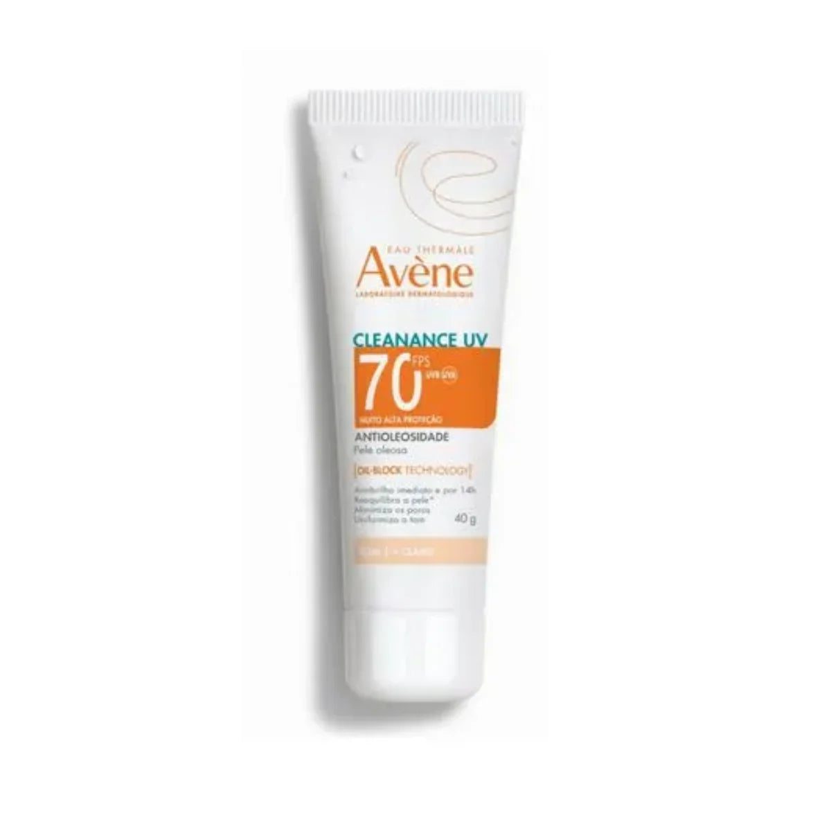 Protetor Solar Avène Cleanance Uv Fps70 Tom 1 Claro 40g