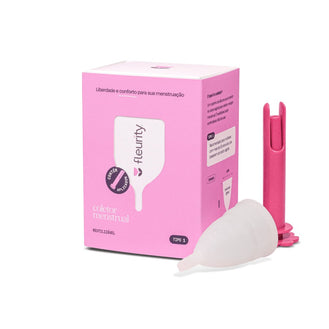 Coletor Menstrual Fleurity Pop T1: Conforto e Economia!