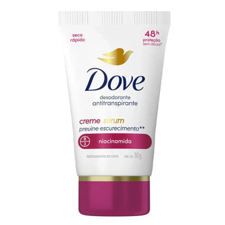 Desodorante Antitranspirante Creme Dove Creme Sérum Feminino 48h Niacinamida 50g