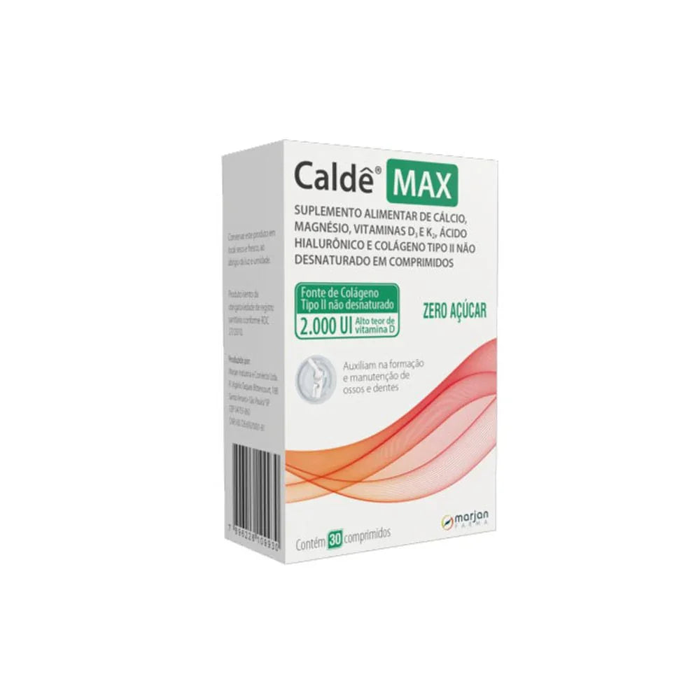 Suplemento Alimentar Calde Max - 30 Comprimidos