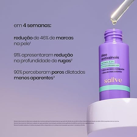 Oleo Antissinais Sallve 30Ml