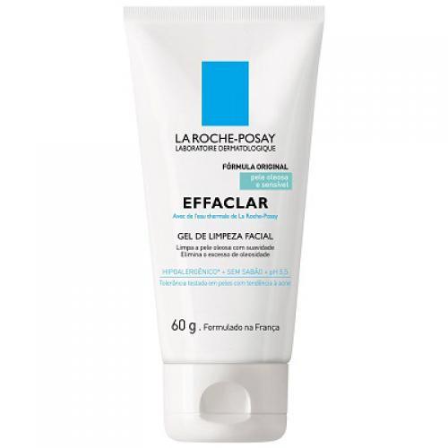 Effaclar La Roche Posay Gel de Limpeza Facial 60g - Drogaria Poupa Centro