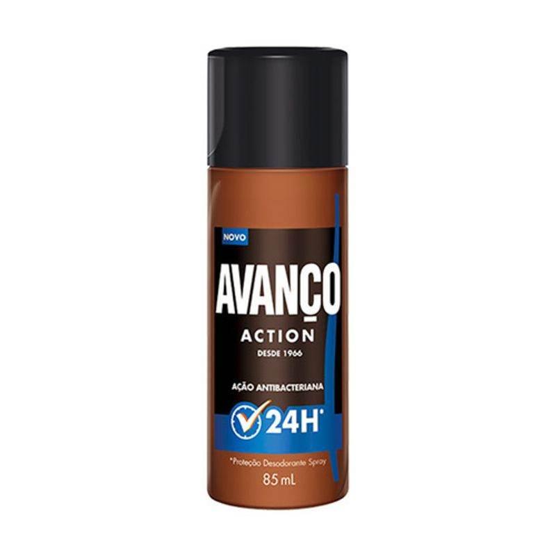 Desodorante Masculino Avanco action, spray, 85mL - Drogaria Poupa Centro