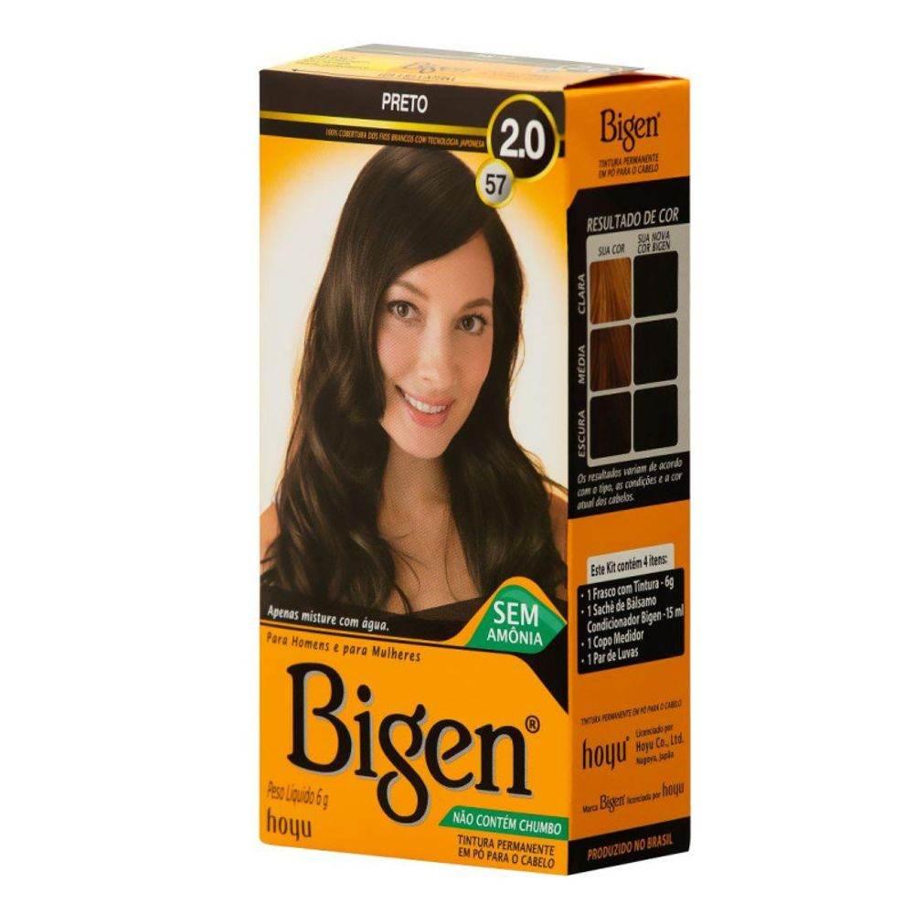 Tint Bigen 2.0 Preto - Drogaria Poupa Centro
