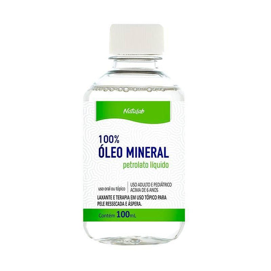 Óleo Mineral 100ML Natulab - Drogaria Poupa Centro