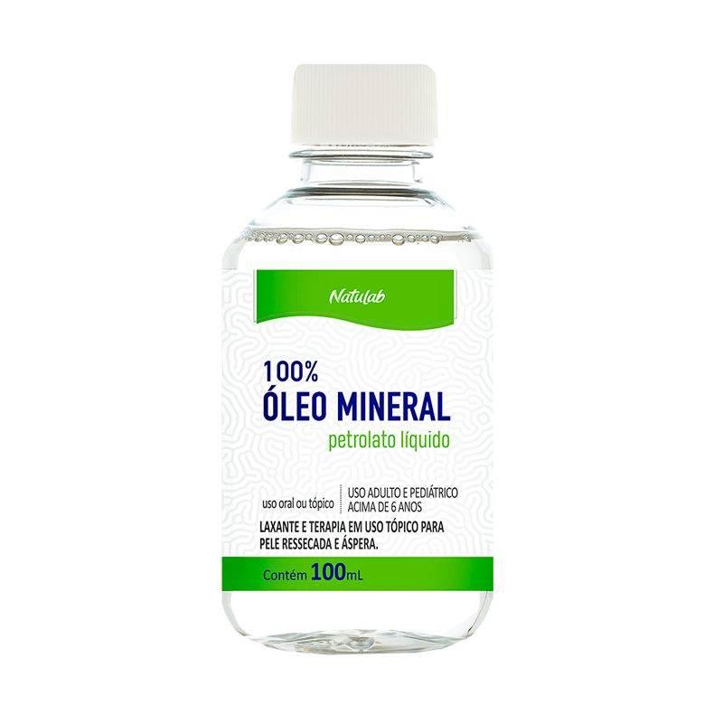Óleo Mineral 100ML Natulab - Drogaria Poupa Centro