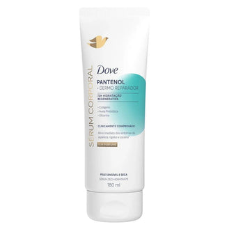 Sérum Corporal Dove Pantenol + Dermo Reparador (Sem Perfume) 180ml