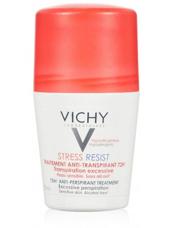 Desodorante Vichy 72hrs Stress Resist Rollon 50ml - Drogaria Poupa Centro