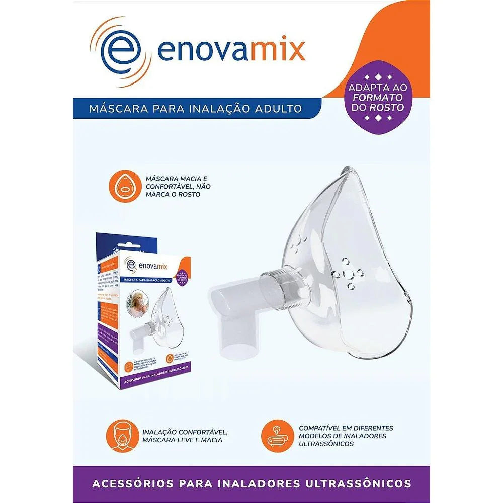 Máscara para Inalador Adulto Enovamix