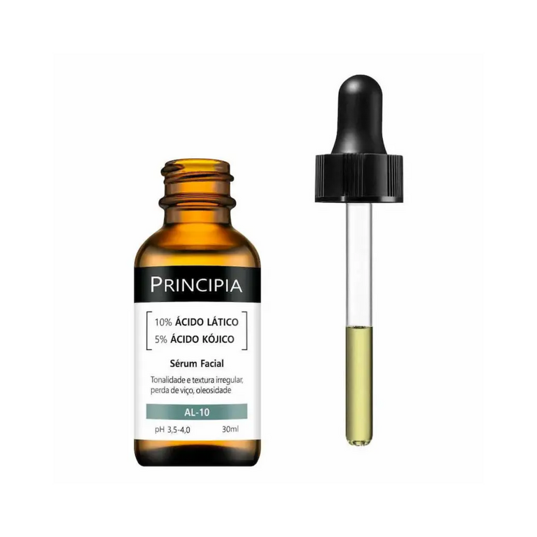 Principia Sérum Skincare 10% Ácido Lático + 5% Ácido Kójiko Al-10 com 30ml
