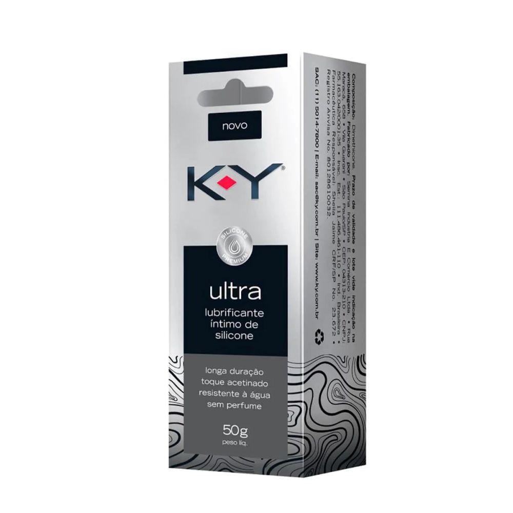 Gel Lubrif Ky Ultra Silicone 50G