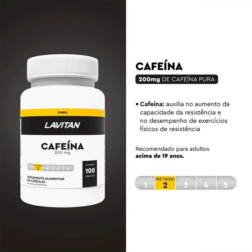 Lavitan Cafeina - 200Mg