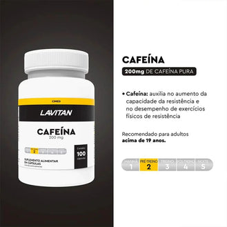 Lavitan Cafeina - 200Mg