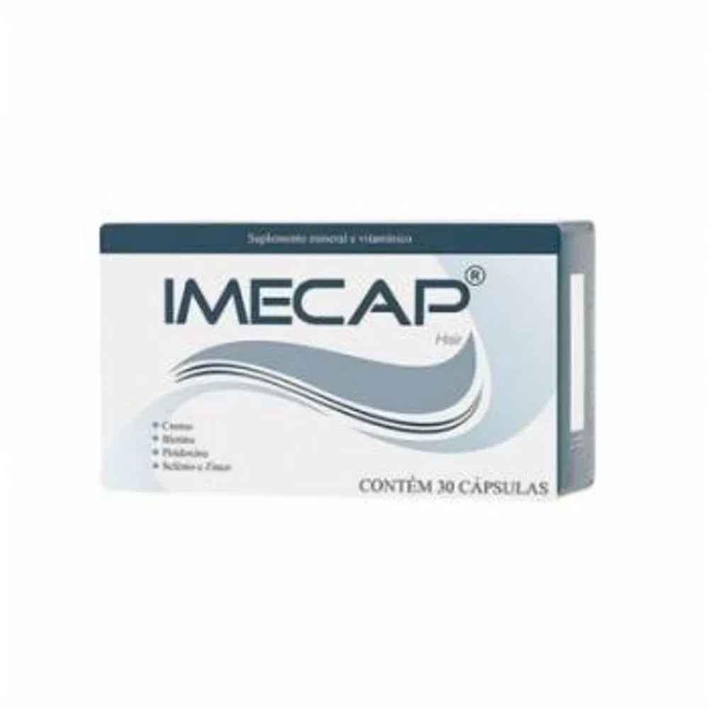 Suplemento Imecap Hair - 30 Cápsulas