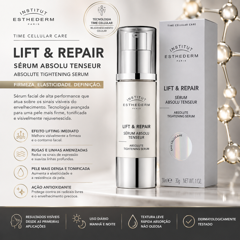 Esthederm Paris Lift & Repair Sérum Redutor de Linhas Facial 30ml