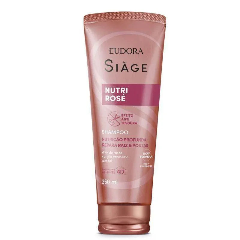 Shampoo Eudora Siage Nutri Rose 250Ml - Drogaria Poupa Centro