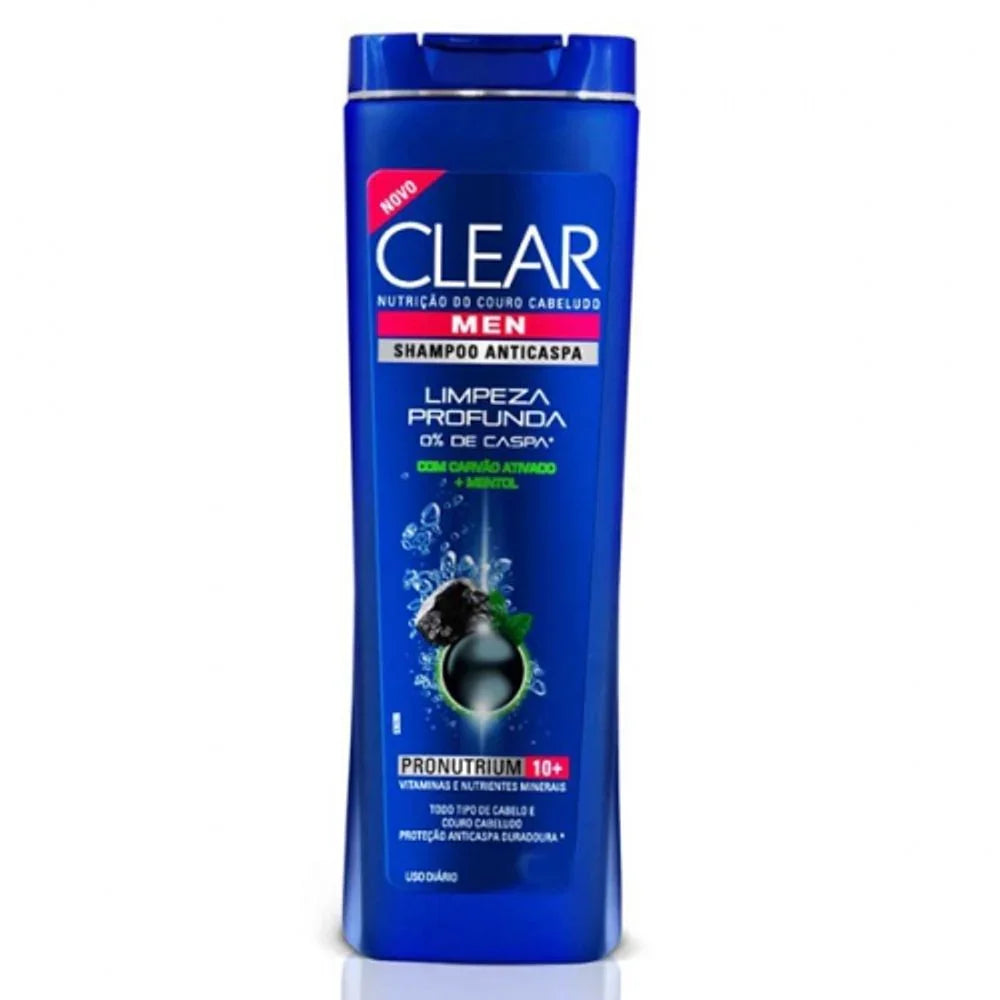 Shampoo Clear Men Limpeza Profunda - 200Ml