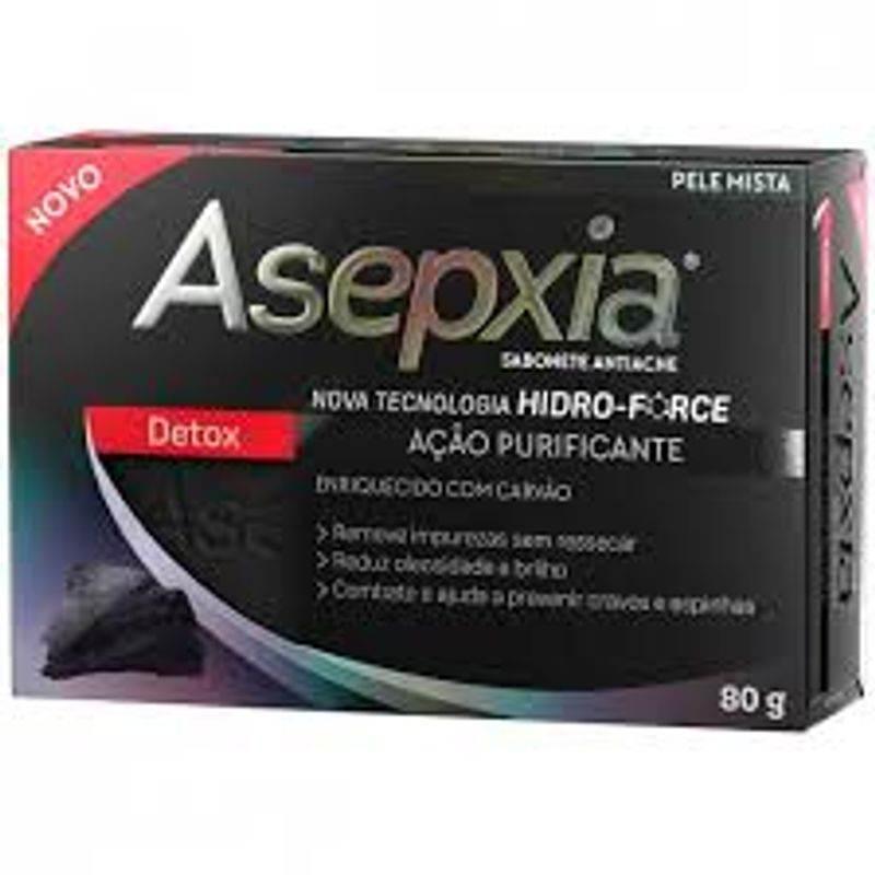 Asepxia St Detox 80G - Drogaria Poupa Centro