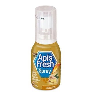 Spray Apis Fresh Mel, Própolis e Gengibre - 35Ml - Drogaria Poupa Centro