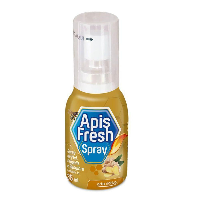 Spray Apis Fresh Mel, Própolis e Gengibre - 35Ml - Drogaria Poupa Centro