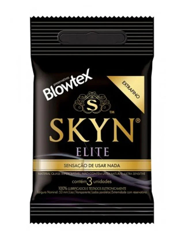 Preservativo Lubrificado Elite Blowtex c/3