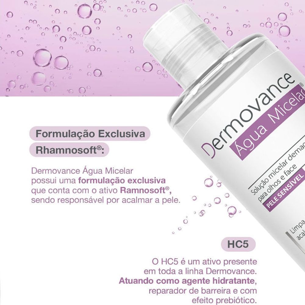 Dermovance Agua Mic 250Ml