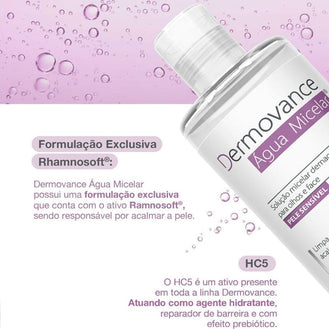 Dermovance Agua Mic 250Ml