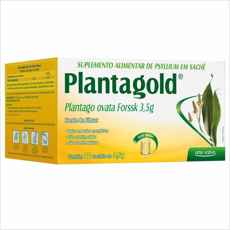 Planta Gold Com 30 Sachês Sem Sabor - Drogaria Poupa Centro