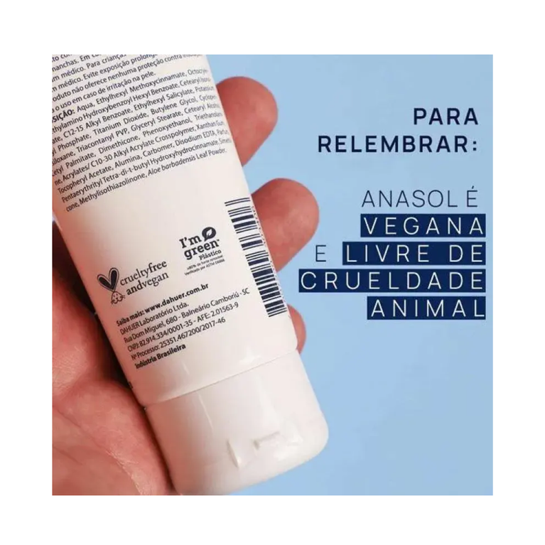Protetor Solar Corporal Anasol FPS 75 Loção 120g VALIDADE 12/2026