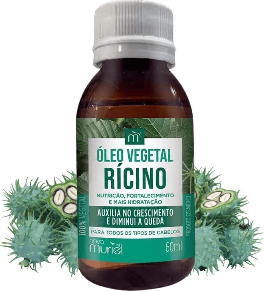 Oleo Vegetal Cap 60Ml Ricino - Drogaria Poupa Centro