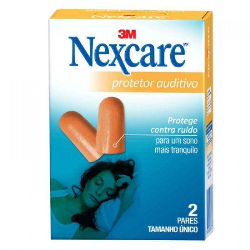 Protetor Auditivo Nexcare Com 2 Pares - Drogaria Poupa Centro