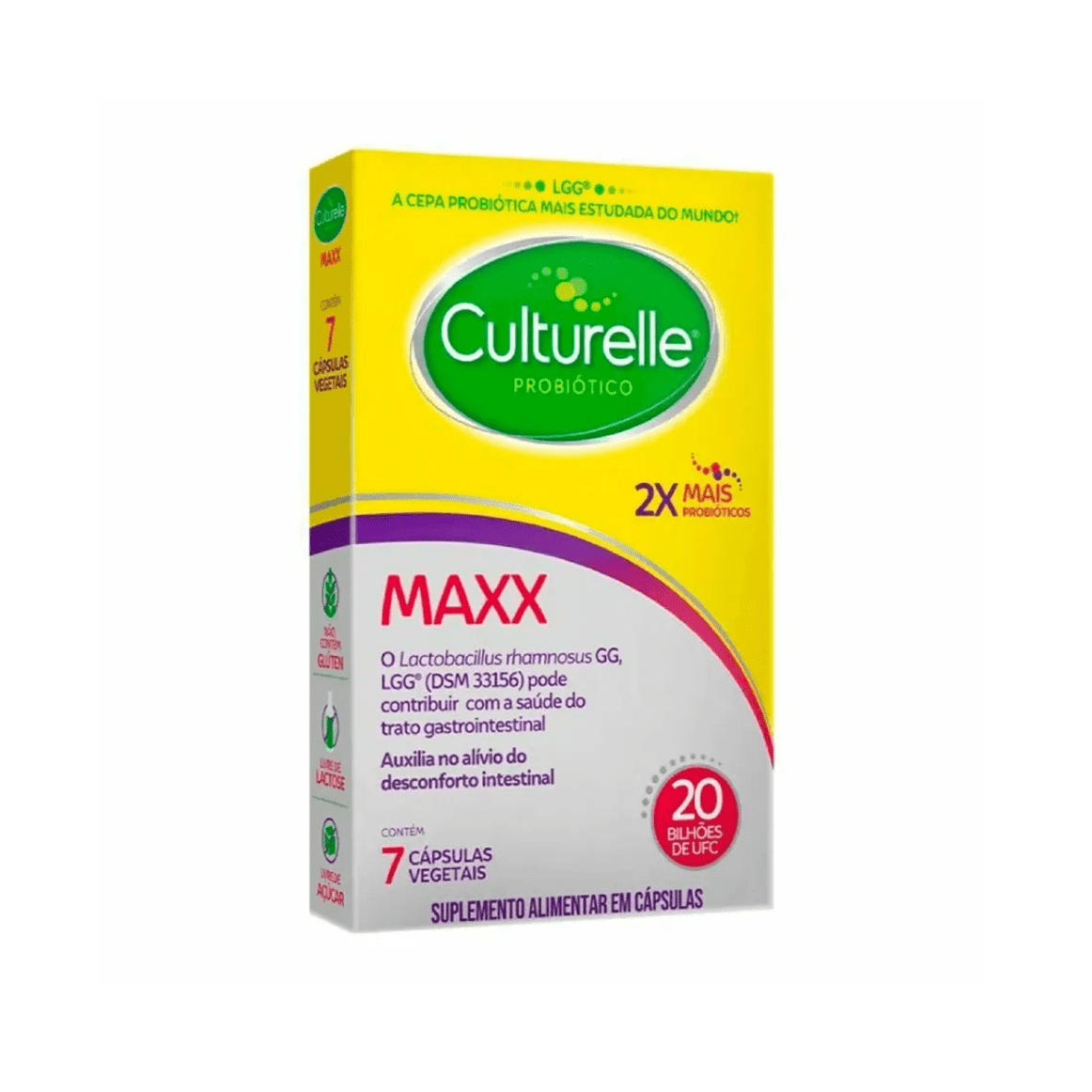 Culturelle Probiot Maxx C 7 Caps - Drogaria Poupa Centro