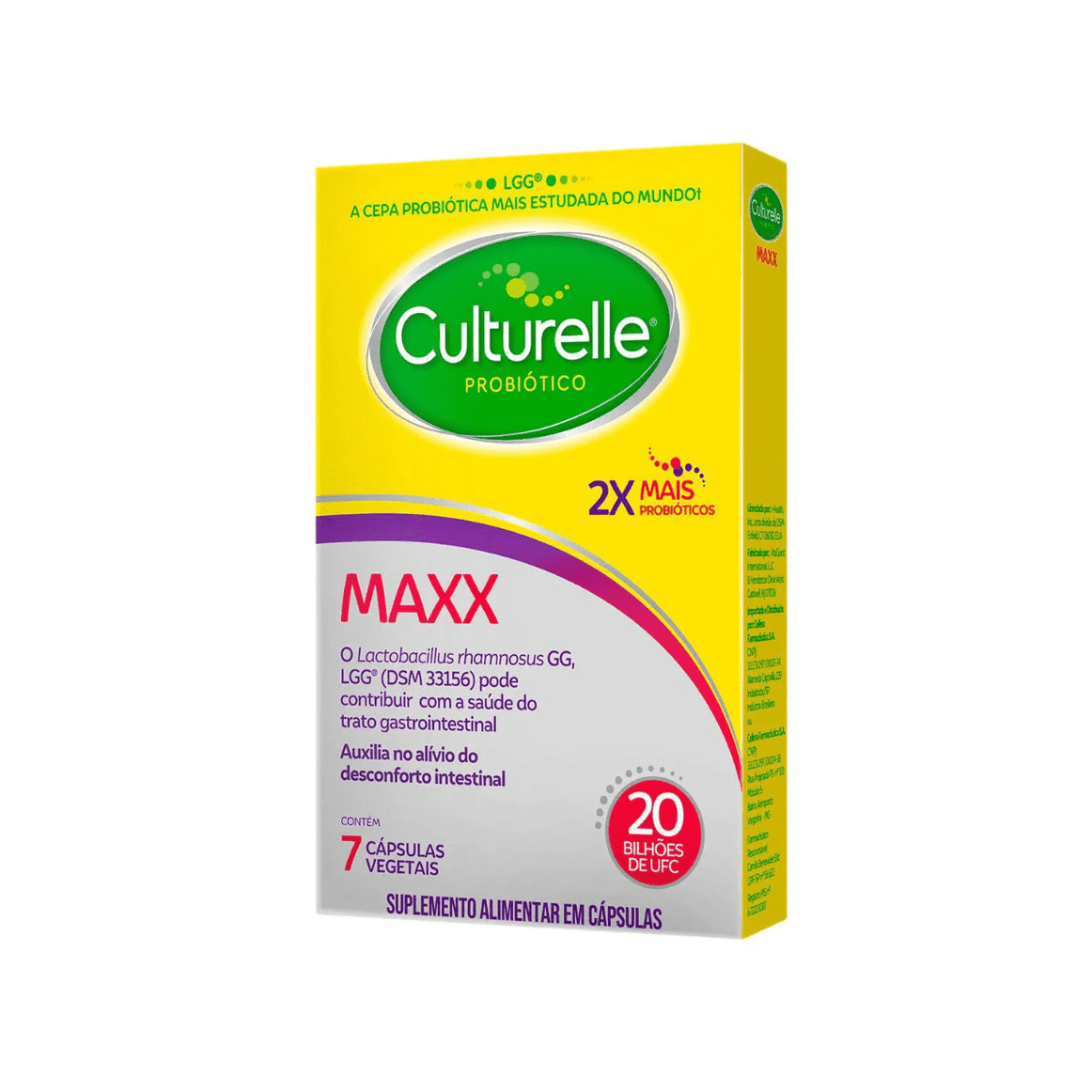 Culturelle Probiot Maxx C 7 Caps - Drogaria Poupa Centro