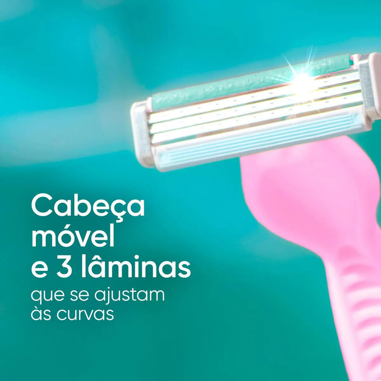 Aparelho de Depilar Gillette Venus Sensitive 4 Unidades