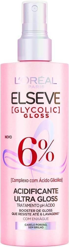 Acidificante Elseve Glycolic Gloss 200ml - Drogaria Poupa Centro