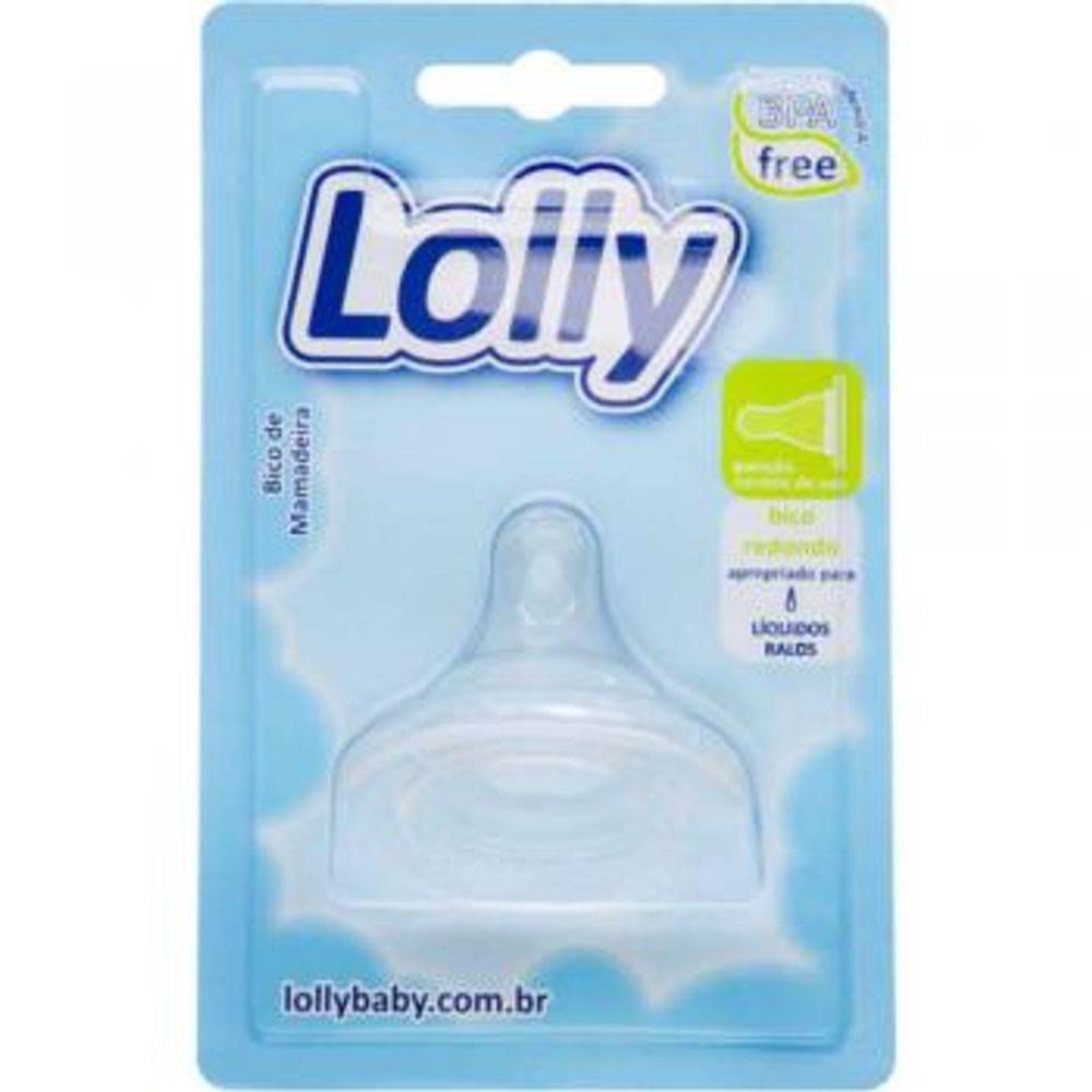Bico Mamadeira Lolly R.0075 Branca - Drogaria Poupa Centro