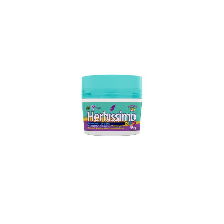 Herbíssimo Kids 55g: Desodorante Infantil Suave e Sem Álcool