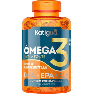 Ômega 3 Tripla Fonte 120Cps 1000Mg Katigua - Drogaria Poupa Centro