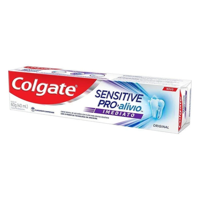Creme Dental Colgate Pro Alívio Imediato 60g - Drogaria Poupa Centro