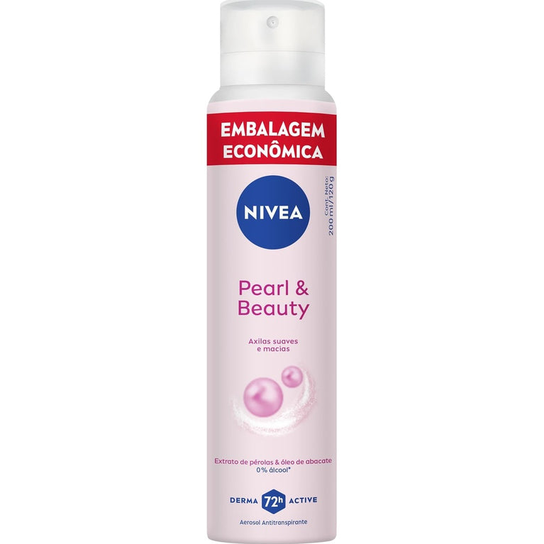 Des Nivea Aer Prl&Bty Fem 200Ml Pp Nivea .