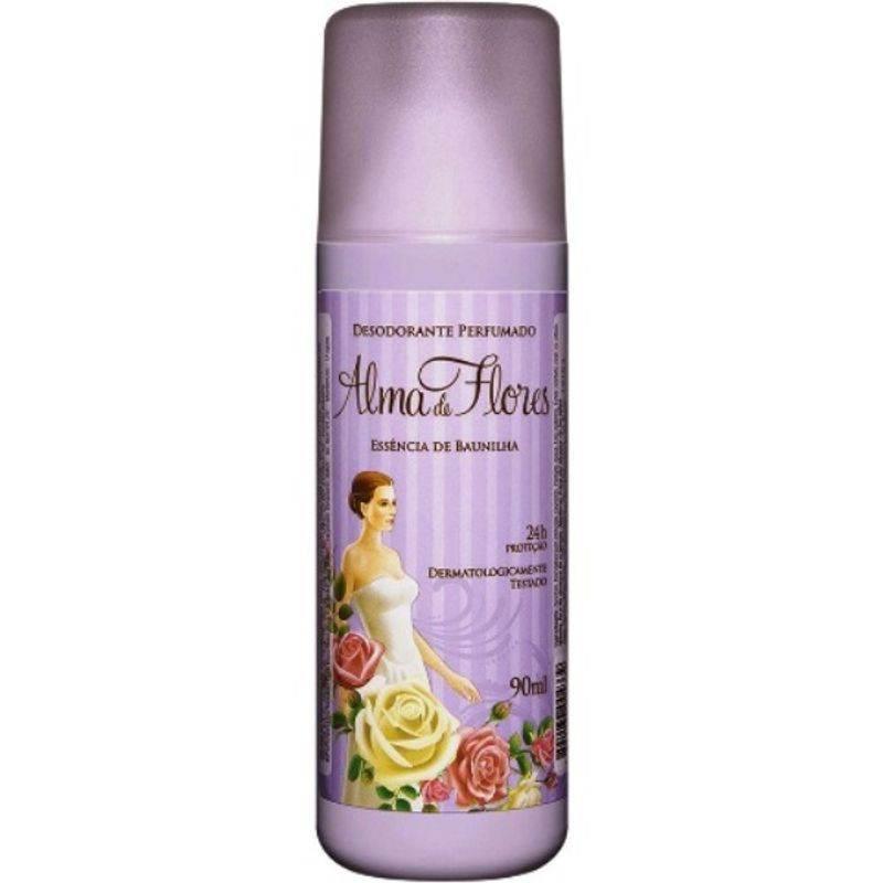 ALMA DE FLORES DES ROLL ON 50ML BAUNILHA - Drogaria Poupa Centro