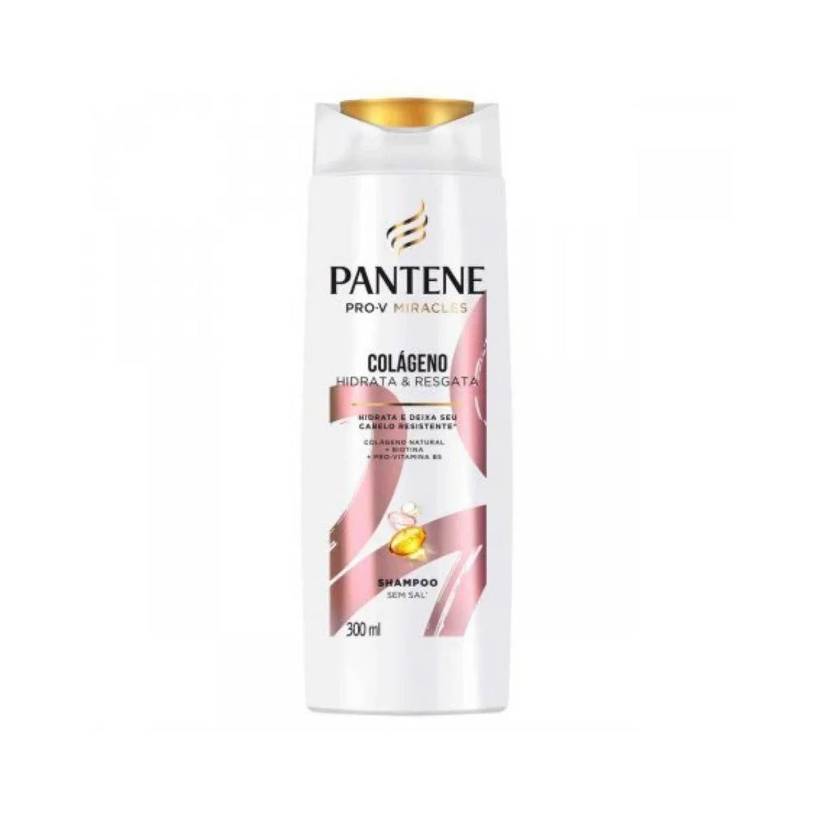 Shampoo Pantene 300ml Colágeno - Drogaria Poupa Centro