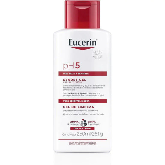 EUCERIN SYNDET PH5 GEL 200ML - Drogaria Poupa Centro