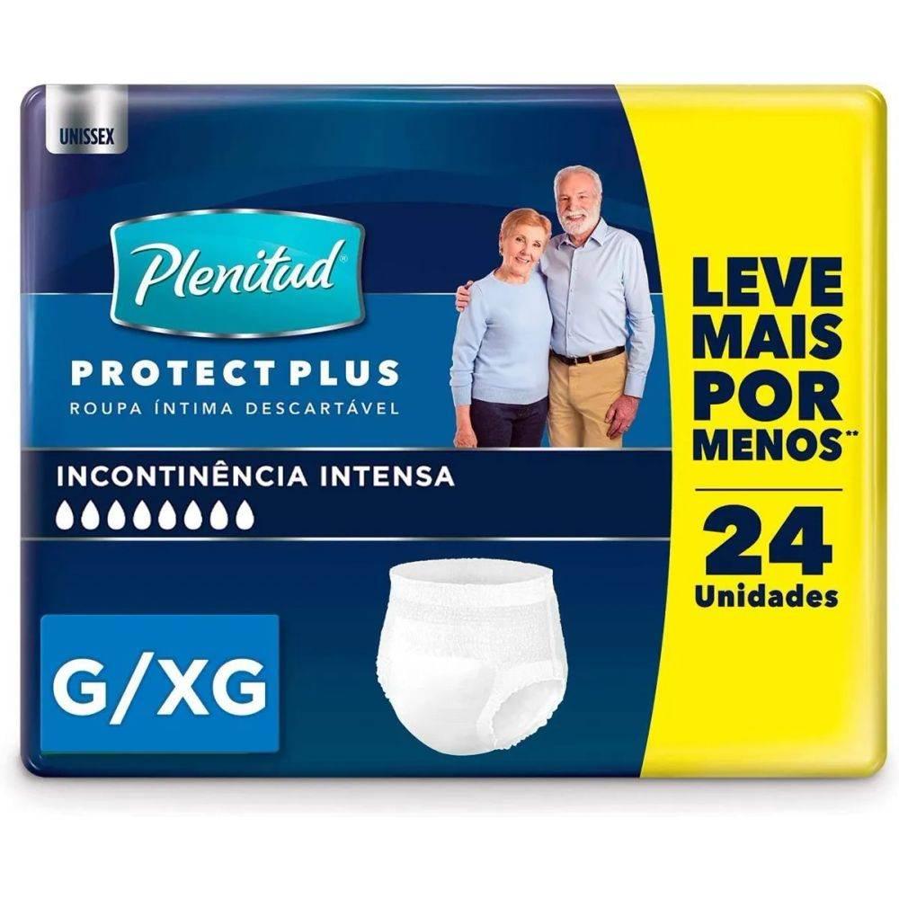 Roupa Íntima Plenitud Protect Plus G/Xg 24 - Drogaria Poupa Centro