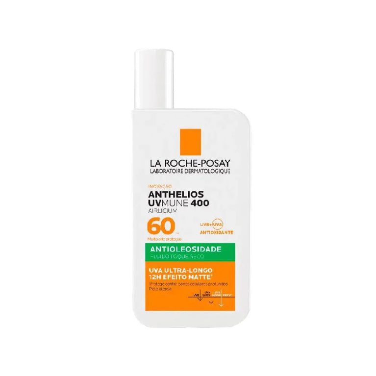 La Roche-posay Anthelios Airlicium Uvmune 400 Protetor Solar Facial Antioleosidade Fps60 40ml